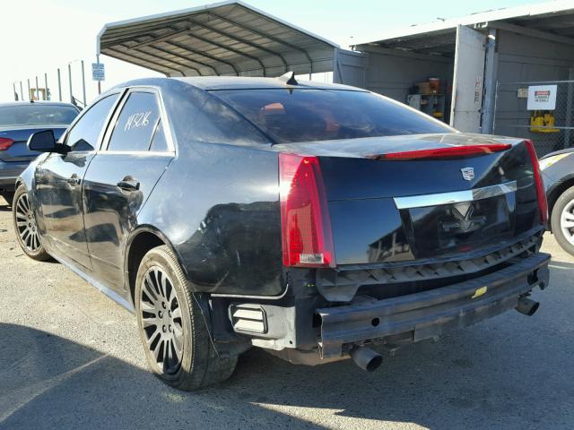1G6DL5EG3A0132721 - 2010 CADILLAC CTS PERFOR أسود صورة 3