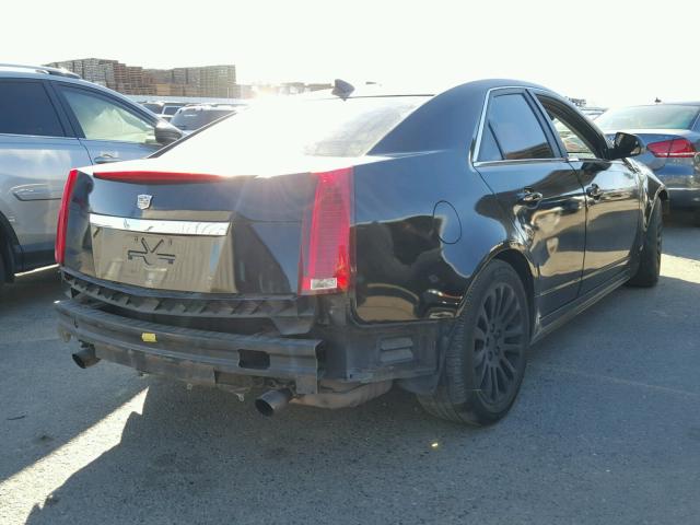 1G6DL5EG3A0132721 - 2010 CADILLAC CTS PERFOR أسود صورة 4