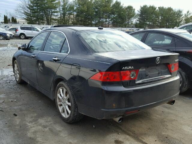 JH4CL96888C001234 - 2008 ACURA TSX BLACK photo 3