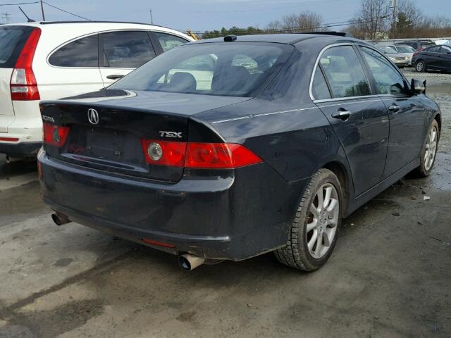 JH4CL96888C001234 - 2008 ACURA TSX BLACK photo 4