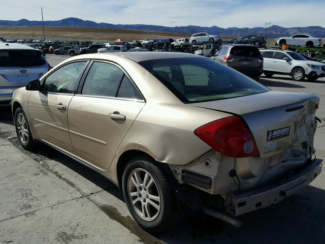 1G2ZG558064110051 - 2006 PONTIAC G6 SE1 GOLD photo 3