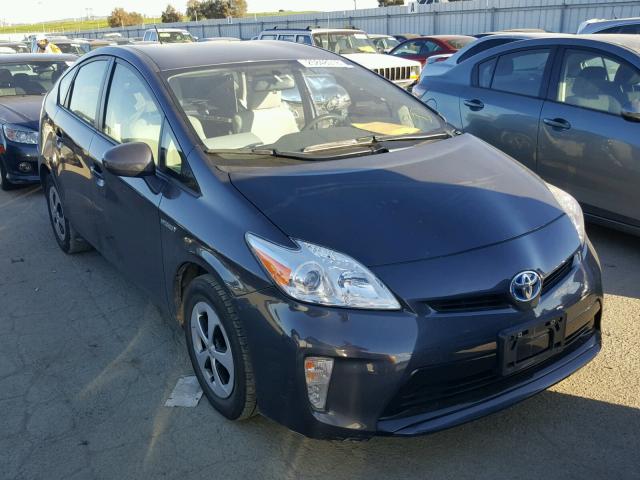 JTDKN3DU9C1571249 - 2012 TOYOTA PRIUS BLACK photo 1