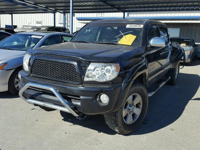 5TEKU72N87Z341901 - 2007 TOYOTA TACOMA DOU BLACK photo 2