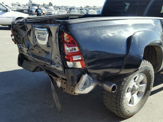 5TEKU72N87Z341901 - 2007 TOYOTA TACOMA DOU BLACK photo 9