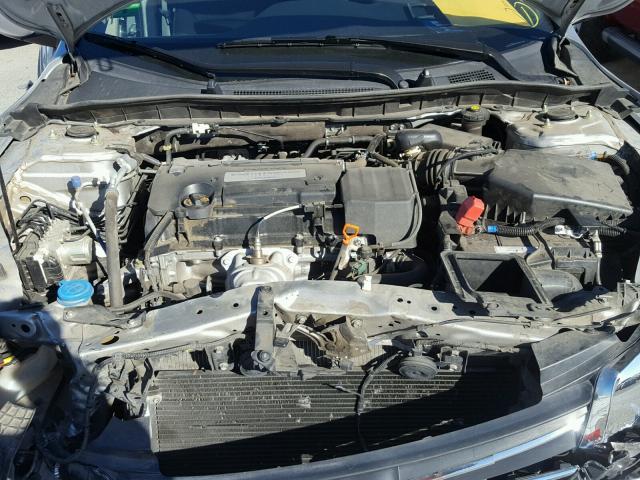 1HGCR2F39EA022159 - 2014 HONDA ACCORD LX SILVER photo 7