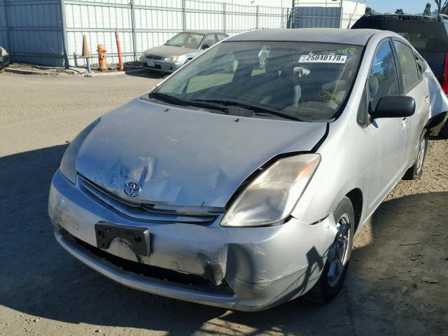 JTDKB20U040083033 - 2004 TOYOTA PRIUS SILVER photo 2