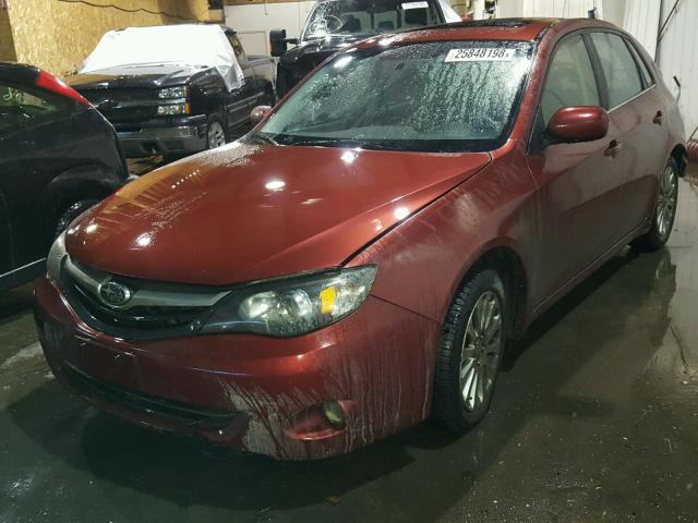 JF1GE6B63AH513451 - 2010 SUBARU IMPREZA 2. RED photo 2