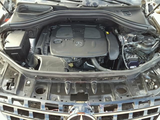 4JGDA5HB2CA004157 - 2012 MERCEDES-BENZ ML 350 4MA SILVER photo 7