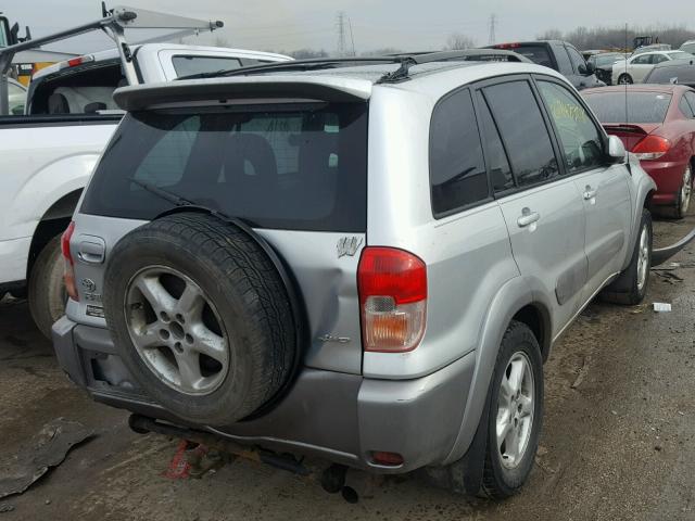 JTEHH20V610062602 - 2001 TOYOTA RAV4 GRAY photo 4