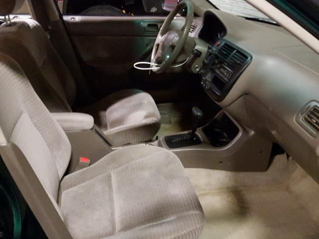 2HGEJ6615XH557368 - 1999 HONDA CIVIC BASE GREEN photo 5