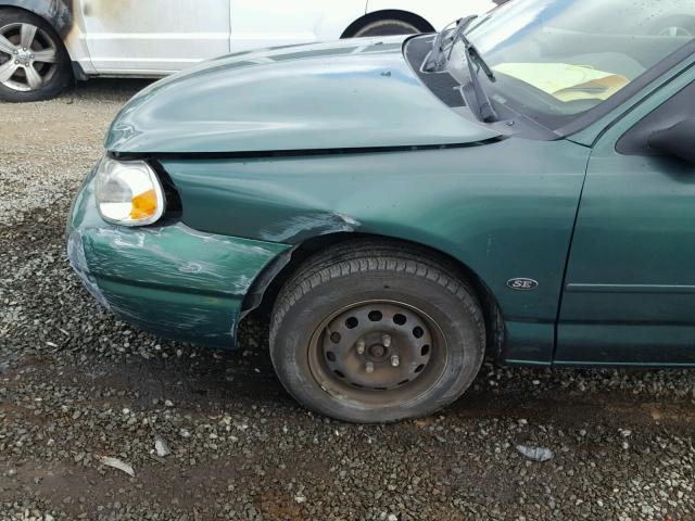 1FAFP6635YK139069 - 2000 FORD CONTOUR SE GREEN photo 9