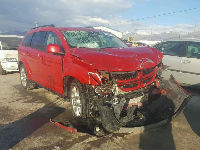 3C4PDDEG9CT228960 - 2012 DODGE JOURNEY R/ RED photo 1