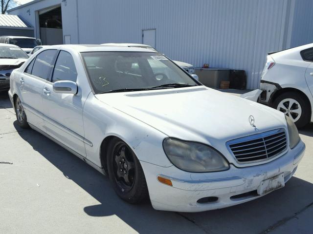 WDBNG75JXYA016092 - 2000 MERCEDES-BENZ S 500 WHITE photo 1