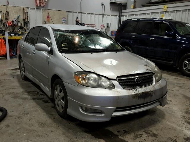 1NXBR32E75Z495950 - 2005 TOYOTA COROLLA CE SILVER photo 1