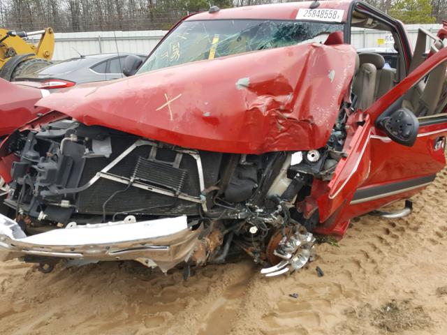 2GCEC19T941227276 - 2004 CHEVROLET SILVERADO RED photo 9