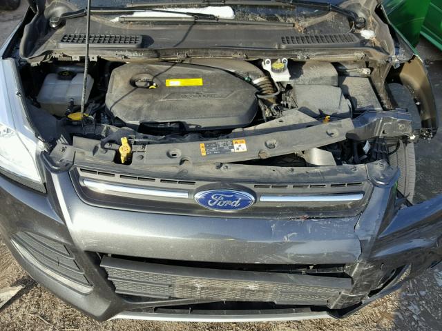 1FMCU9GX9GUC01631 - 2016 FORD ESCAPE SE GRAY photo 7