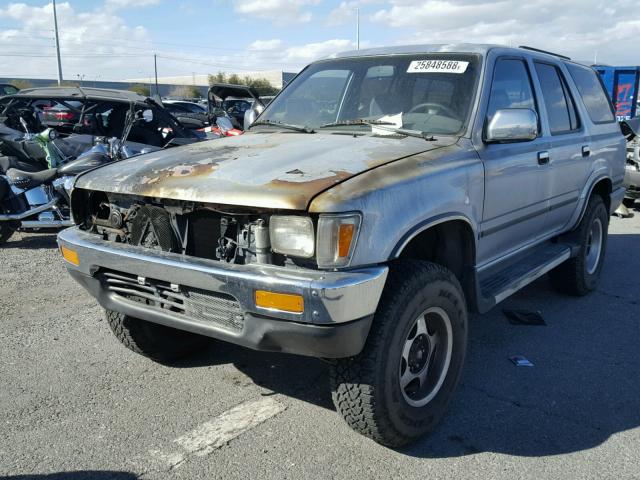 JT3VN39W5L8010324 - 1990 TOYOTA 4RUNNER VN GRAY photo 2