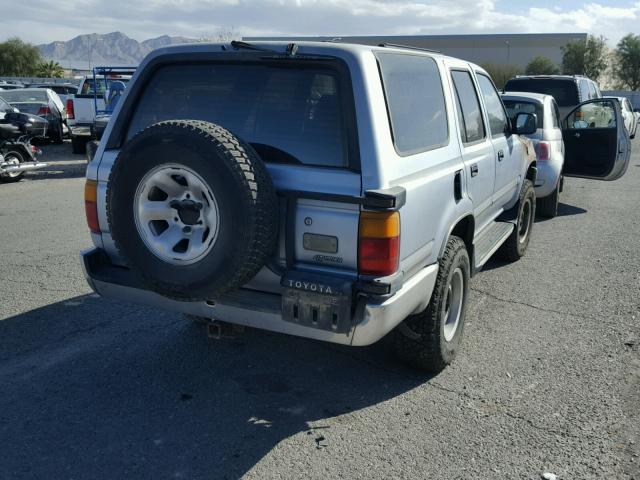 JT3VN39W5L8010324 - 1990 TOYOTA 4RUNNER VN GRAY photo 4