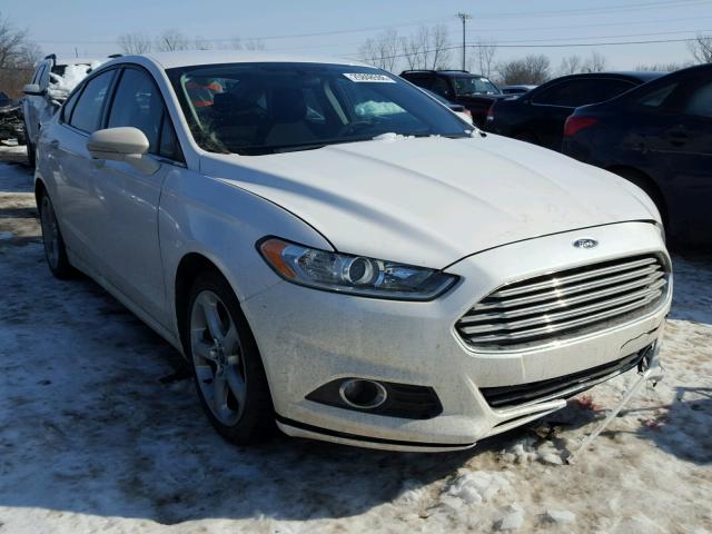 3FA6P0H70DR341790 - 2013 FORD FUSION SE WHITE photo 1