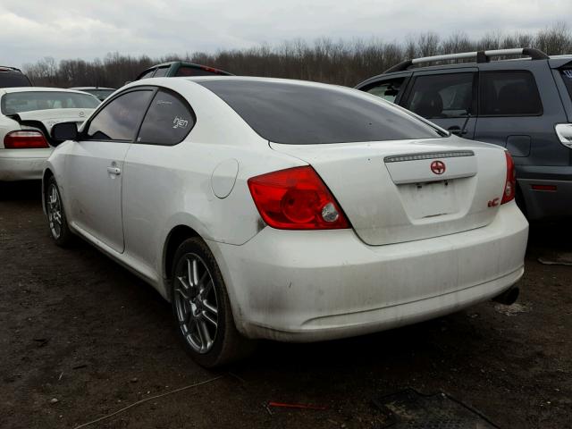 JTKDE177550026282 - 2005 TOYOTA SCION TC WHITE photo 3