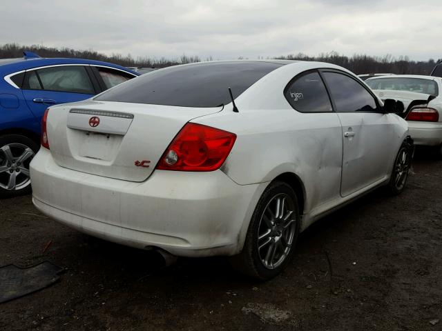 JTKDE177550026282 - 2005 TOYOTA SCION TC 白色 照片 4