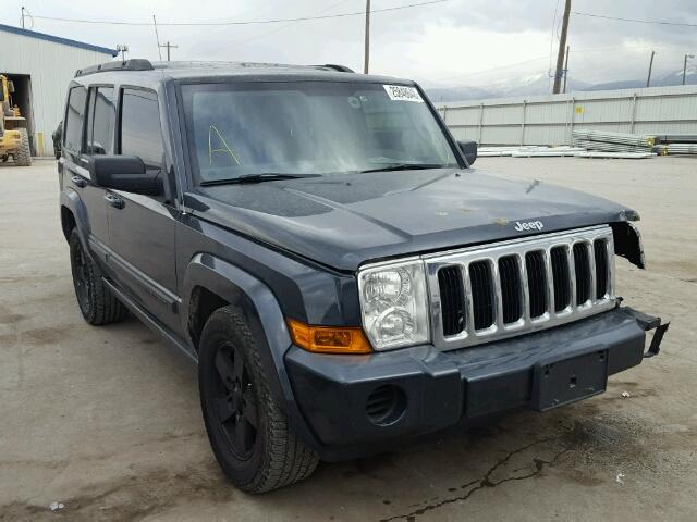 1J8HG48K97C565540 - 2007 JEEP COMMANDER CHARCOAL photo 1