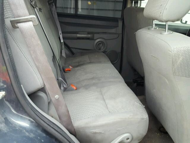 1J8HG48K97C565540 - 2007 JEEP COMMANDER CHARCOAL photo 6