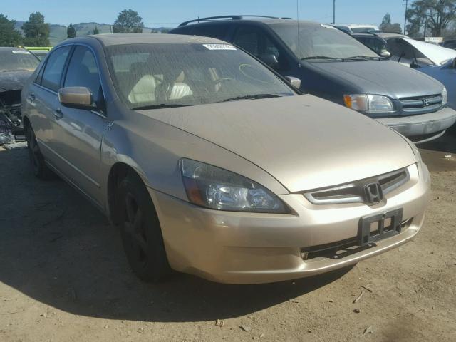 1HGCM56613A088521 - 2003 HONDA ACCORD EX GOLD photo 1