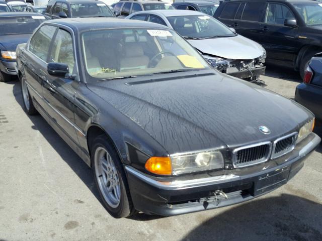 WBAGJ8322WDM21899 - 1998 BMW 740 IL BLACK photo 1