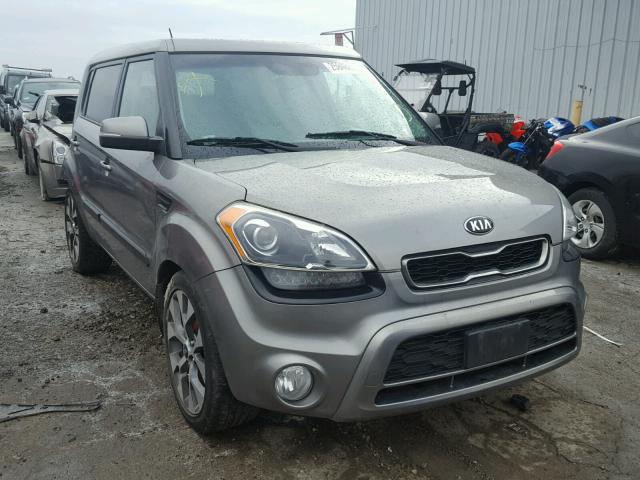 KNDJT2A6XD7597617 - 2013 KIA SOUL + GRAY photo 1