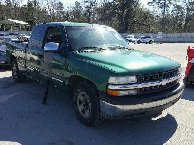 2GCEC19VXX1180670 - 1999 CHEVROLET SILVERADO GREEN photo 1