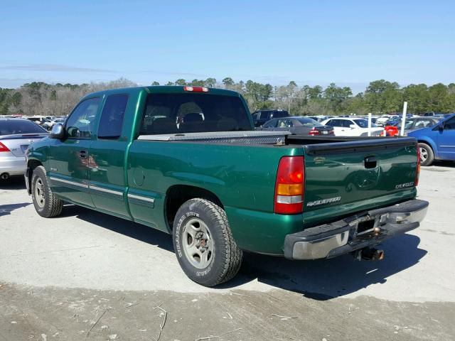 2GCEC19VXX1180670 - 1999 CHEVROLET SILVERADO GREEN photo 3