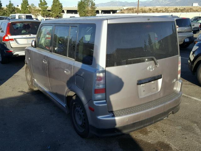 JTLKT334364122647 - 2006 TOYOTA SCION XB GRAY photo 3