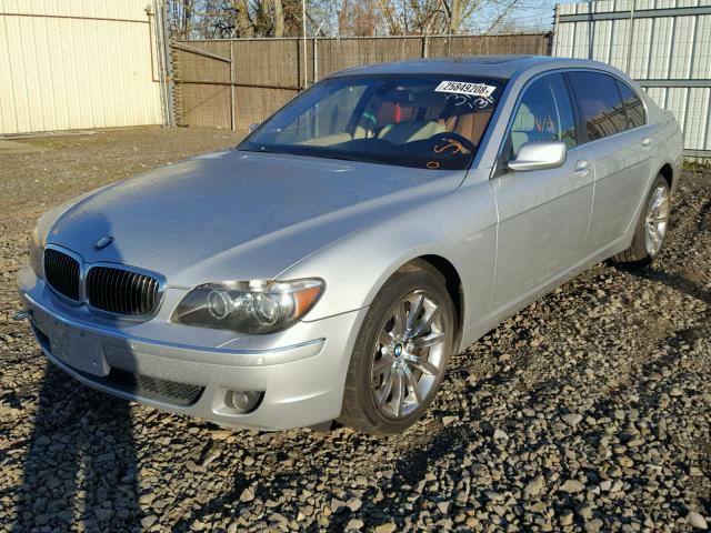 WBAHN83526DT31705 - 2006 BMW 750 LI SILVER photo 2