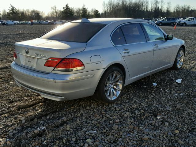 WBAHN83526DT31705 - 2006 BMW 750 LI SILVER photo 4