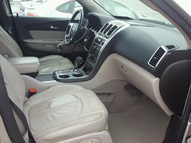 1GKER23738J117534 - 2008 GMC ACADIA SLT ვერცხლისფერი ფოტო 5