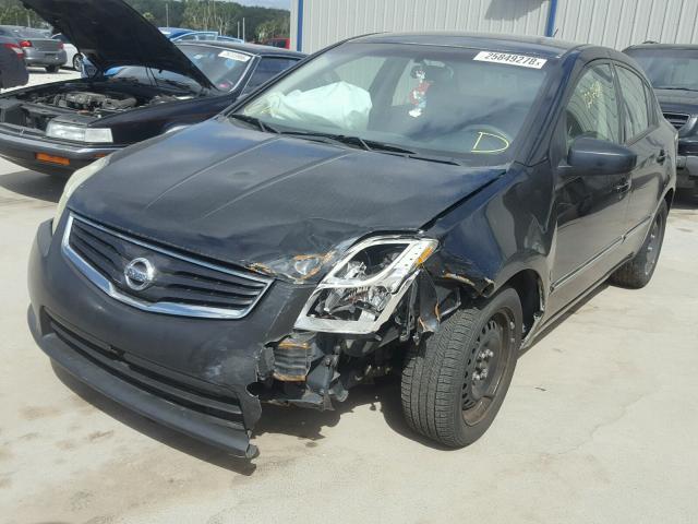 3N1AB6AP4AL616983 - 2010 NISSAN SENTRA 2.0 BLACK photo 2