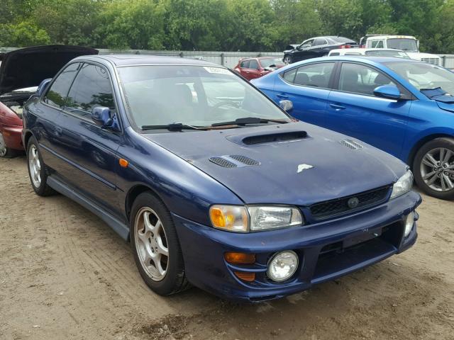 JF1GM6758YG403501 - 2000 SUBARU IMPREZA RS BLUE photo 1