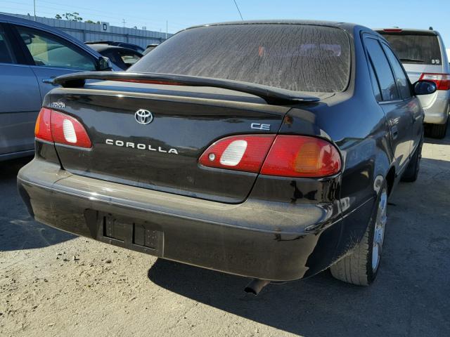 1NXBR12E9XZ231832 - 1999 TOYOTA COROLLA VE BLACK photo 4