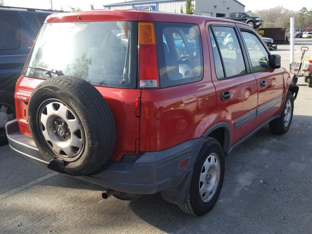 JHLRD28481S000304 - 2001 HONDA CR-V LX RED photo 4