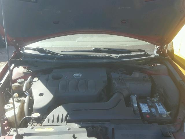 1N4AL21E77N428653 - 2007 NISSAN ALTIMA 2.5 MAROON photo 7