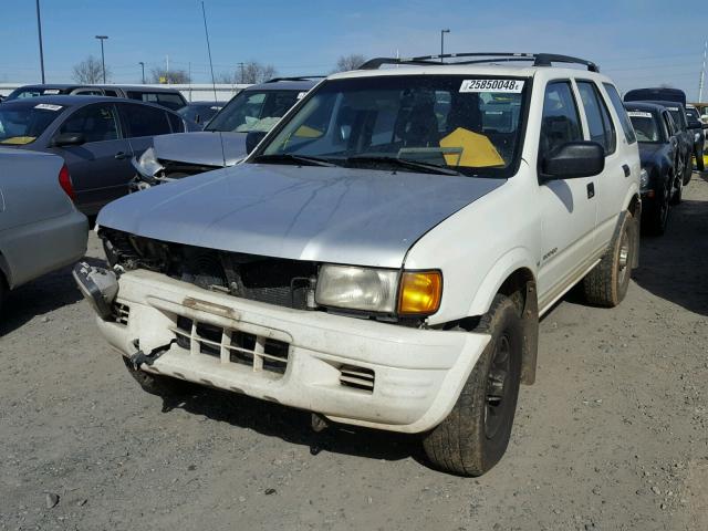 4S2CK58W9X4362025 - 1999 ISUZU RODEO S WHITE photo 2