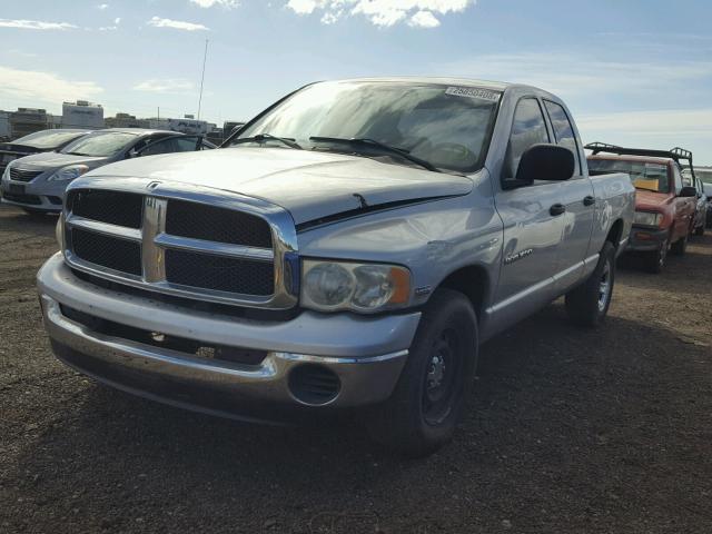 1D7HA18D74J213532 - 2004 DODGE RAM 1500 S SILVER photo 2