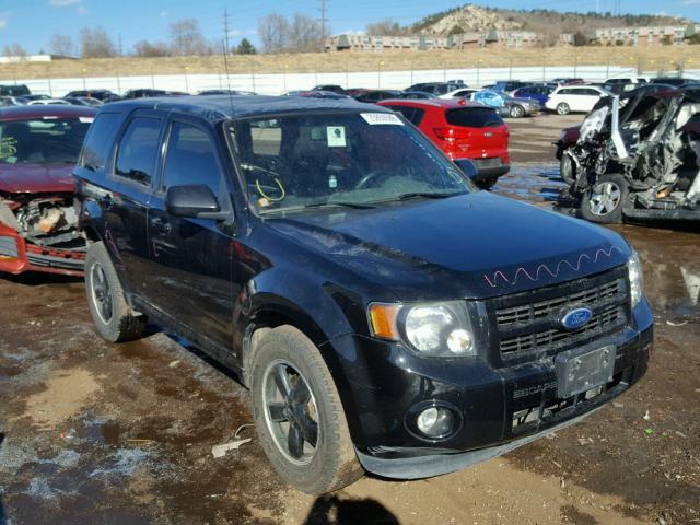 1FMCU93G59KD13783 - 2009 FORD ESCAPE XLT BLACK photo 1