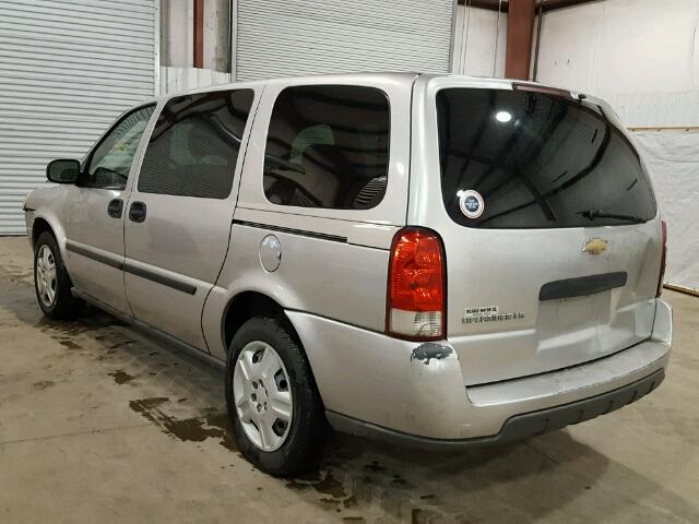 1GNDV23198D202236 - 2008 CHEVROLET UPLANDER L SILVER photo 3