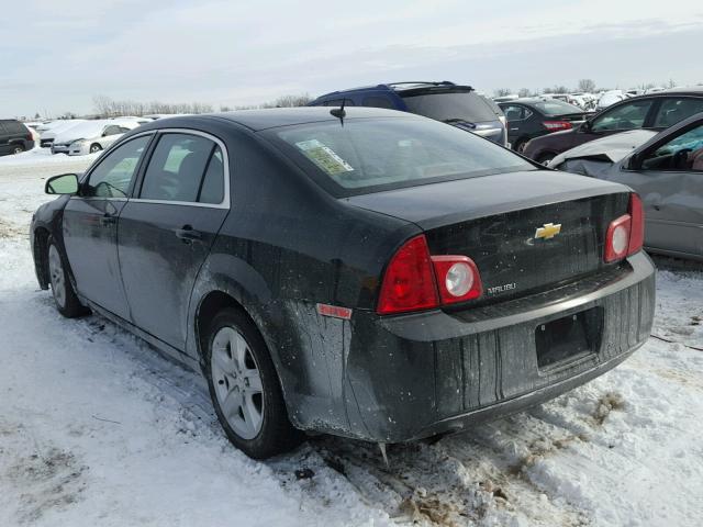 1G1ZB5E13BF272275 - 2011 CHEVROLET MALIBU LS BLACK photo 3