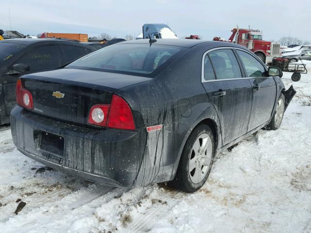 1G1ZB5E13BF272275 - 2011 CHEVROLET MALIBU LS შავი ფოტო 4