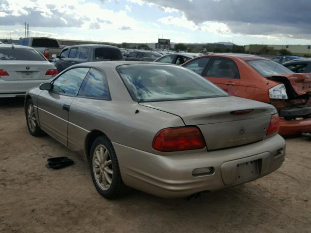 4C3AU52N5YE004030 - 2000 CHRYSLER SEBRING LX TAN photo 3