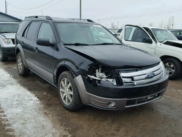 1FMDK02W38GA40617 - 2008 FORD TAURUS X S BLACK photo 1