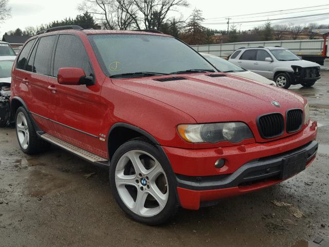 5UXFB93523LN80868 - 2003 BMW X5 4.6IS RED photo 1